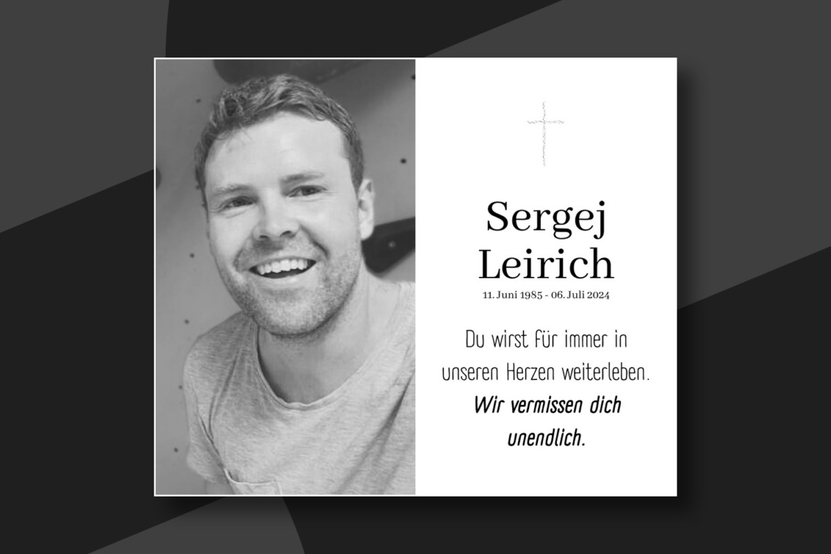 Spendenaktion in Gedenken an Sergej Leirich