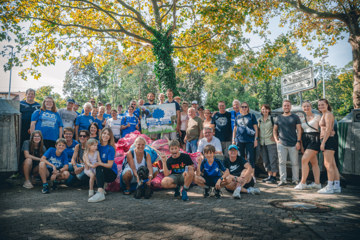 An drei Standorten: 5. Clean-Up Day mit Krombacher