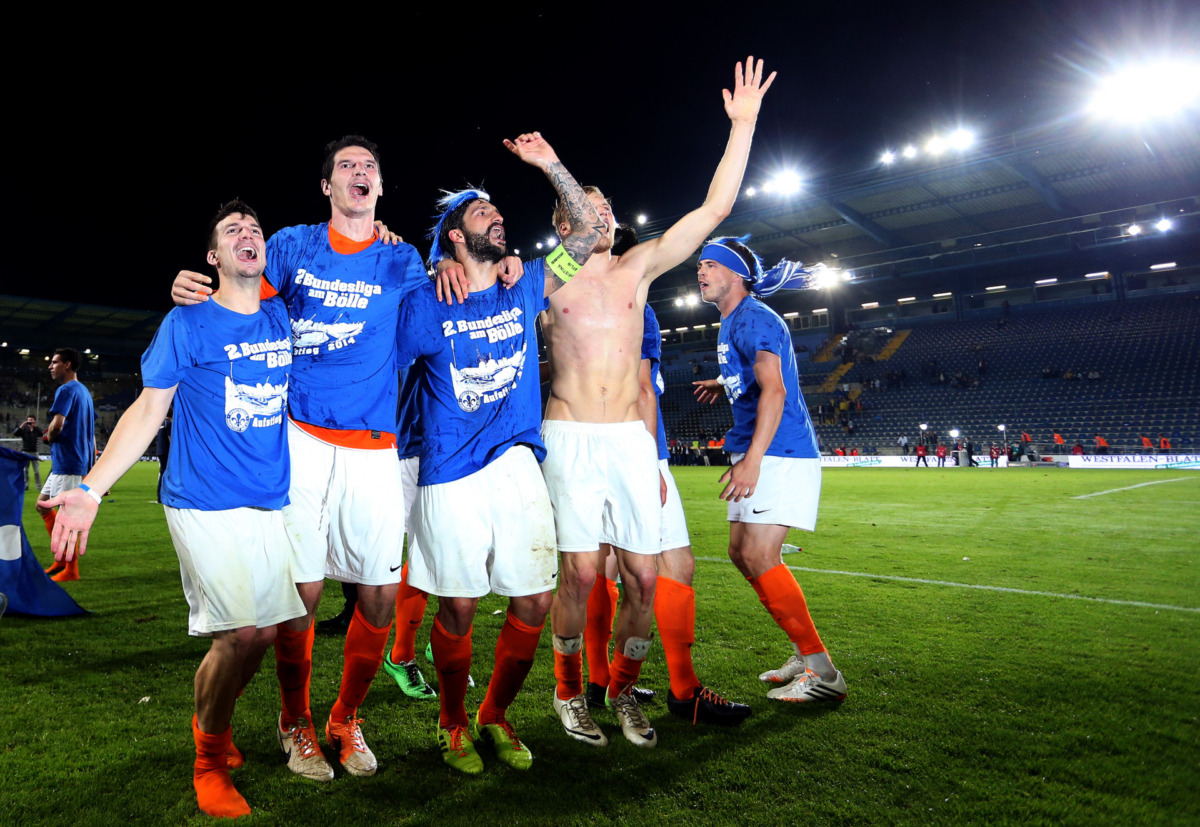 Die Helden von Bielefeld am Sonntag im Stadion